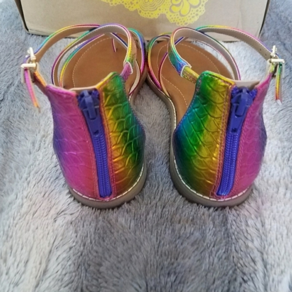 Rainbow Sandals Size 9 - Picture 4 of 5
